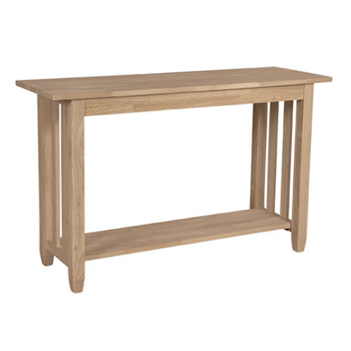 VALLEY SOFA TABLE 48"WX16"DX30"H