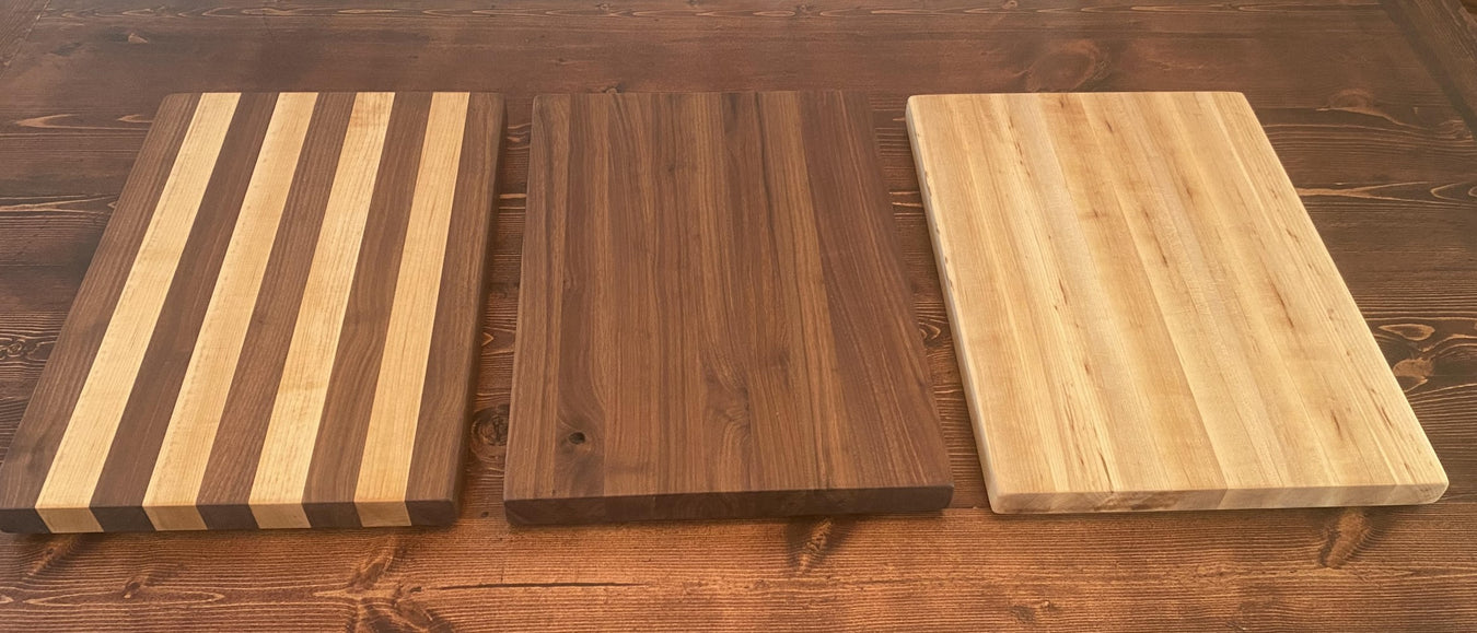 Butcher Block Cutting Board Collection from Tennessee Woodworks