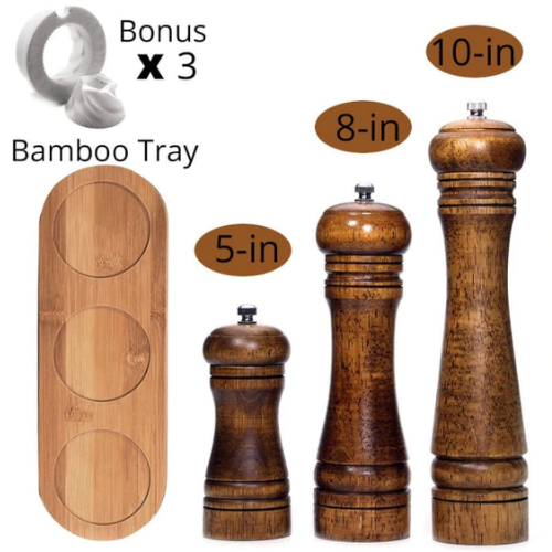 High Quality Salt and Pepper Mills from Tennessee Woodworks